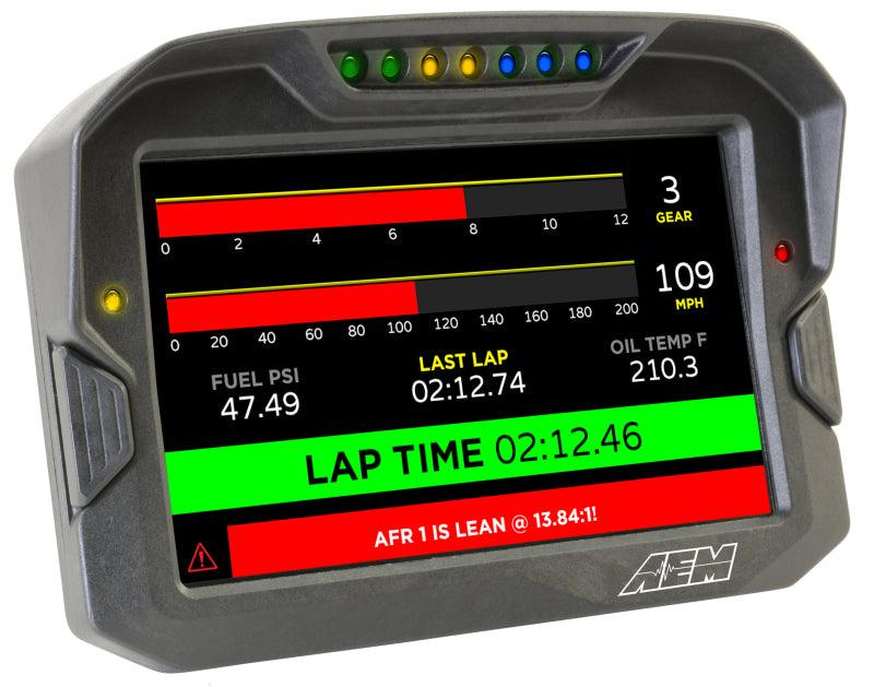 AEM CD-7 Logging GPS Enabled Race Dash Carbon Fiber Digital Display w/o VDM (CAN Input Only) - Corvette Realm