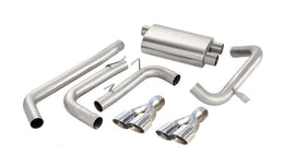 Corsa 98-02 Chevrolet Camaro Convertible Z28 5.7L V8 LS1 Polished Sport Cat-Back Exhaust - Corvette Realm