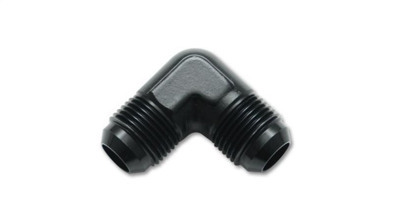 Vibrant -3AN 90deg Flare Union Fitting - Aluminum - Corvette Realm