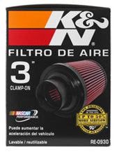 Load image into Gallery viewer, K&amp;N Universal Rubber Filter - Round Tapered 6in Base OD x 3in Flange ID x 6in H - Corvette Realm