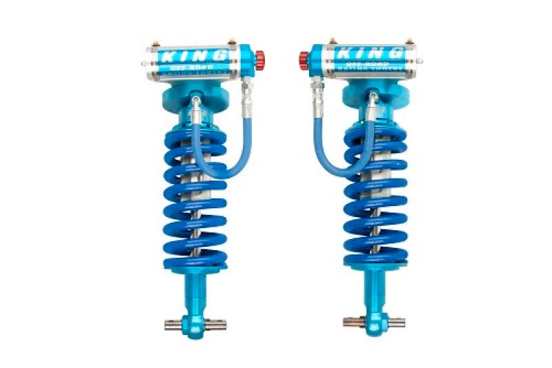 King Shocks 07-18 Chevrolet Avalanche 1500 Front 2.5 Dia Remote Res Coilover w/Adjuster (Pair) - Corvette Realm