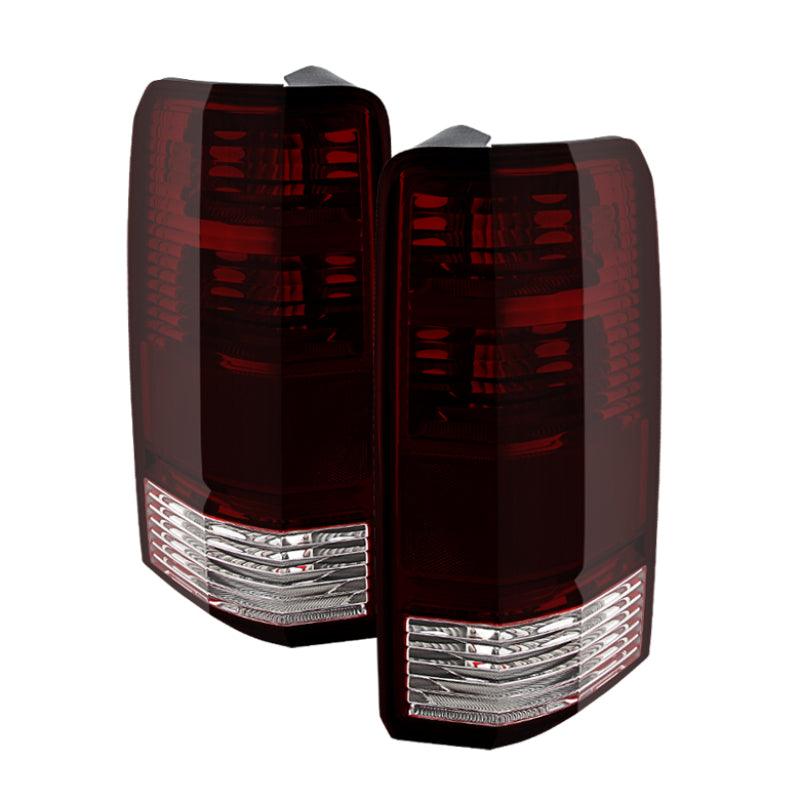 Xtune Dodge Nitro 07-11 OEM Style Tail Lights Red Smoked ALT-JH-DNIT07-OE-RSM - Corvette Realm