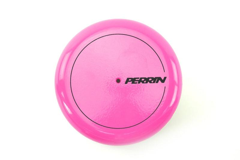 Perrin 2015+ Subaru WRX/STI Oil Filter Cover - Hyper Pink - Corvette Realm