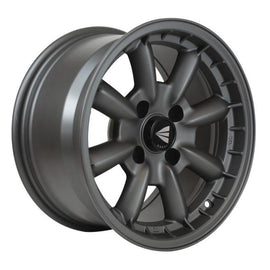 Enkei Compe 15x7 38mm Offset 4x100 Bolt Pattern 72.6mm Bore Dia Matte Gunmetal Wheel - Corvette Realm