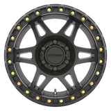 Method MR106 Beadlock 17x9 -44mm Offset 6x5.5 108mm CB Matte Black w/BH-H24125 Wheel