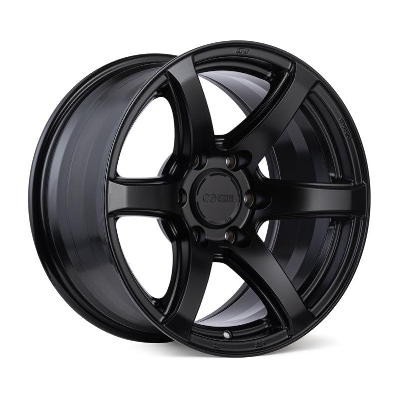 Enkei T6R 18x8.5 38mm Offset 5x114.3 Bolt Pattern 72.6 Bore Gloss Black Wheel - Corvette Realm