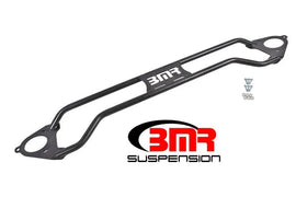 BMR 16-17 6th Gen Camaro Front Twin Tube Design Strut Tower Brace - Black Hammertone - Corvette Realm