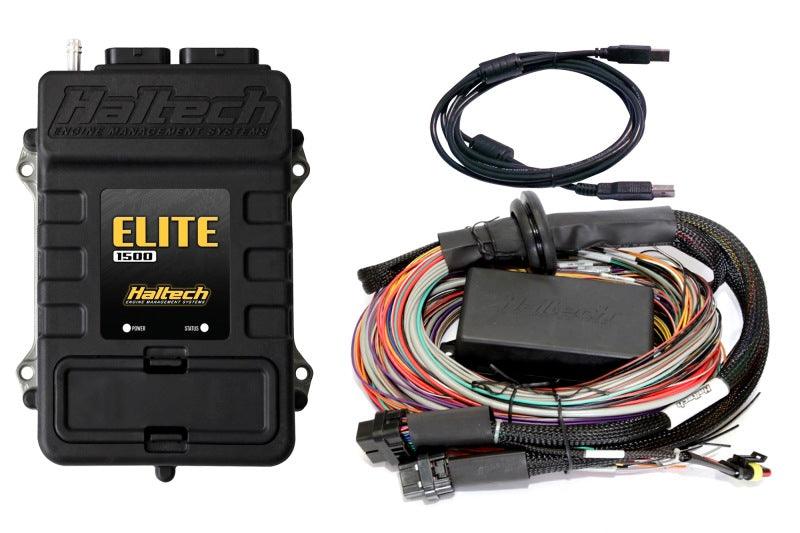 Haltech Elite 1500 Premium Universal Wire-In Harness ECU Kit - Corvette Realm