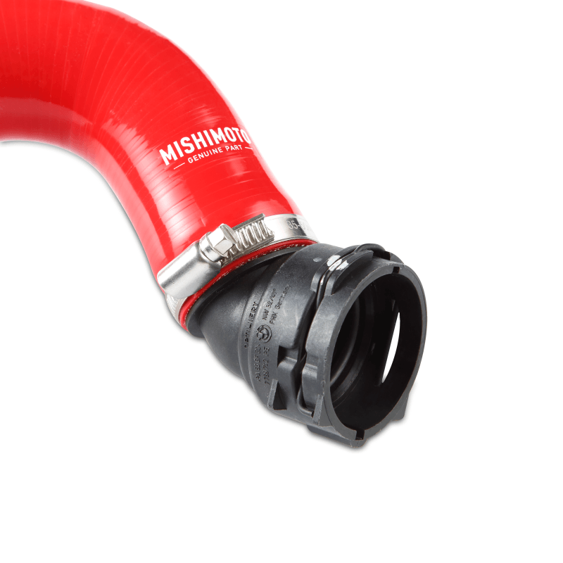 Mishimoto 15+ Ford Mustang GT Red Silicone Upper Radiator Hose - Corvette Realm