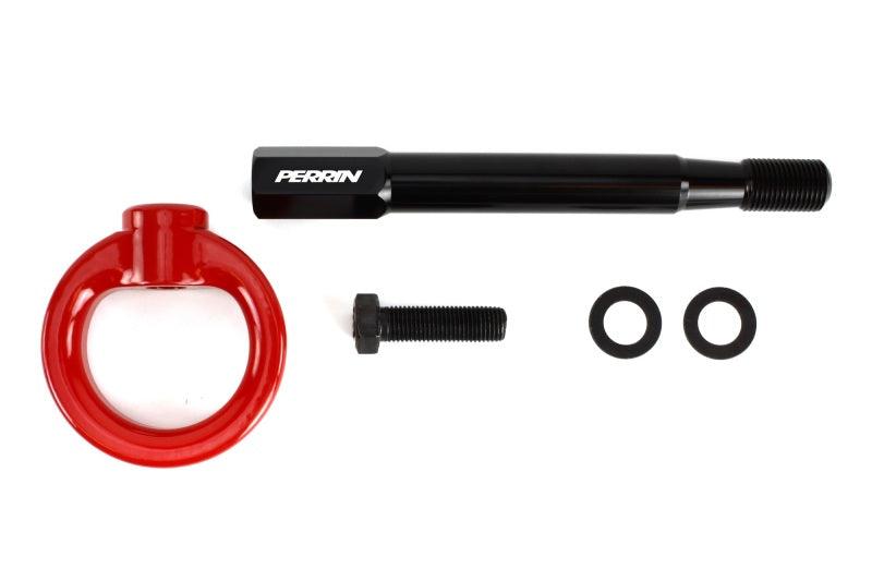 Perrin 2022+ BRZ/GR86 Tow Hook Kit (Front) - Red - Corvette Realm