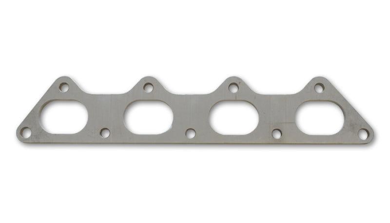 Vibrant T304 SS Exhaust Manifold Flange for Mitsubishi 4G63 motor 3/8in Thick - Corvette Realm
