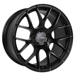 Enkei Raijin 18x8 45mm Offset 5x112 Bolt Pattern 72.6 Bore Diamter Matte Black Wheel - Corvette Realm