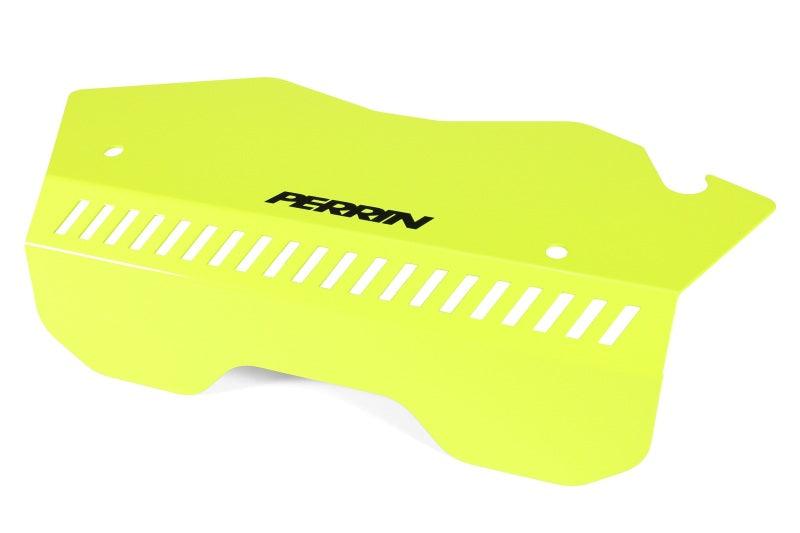 Perrin 2022+ Subaru WRX Pulley Cover - Neon Yellow - Corvette Realm