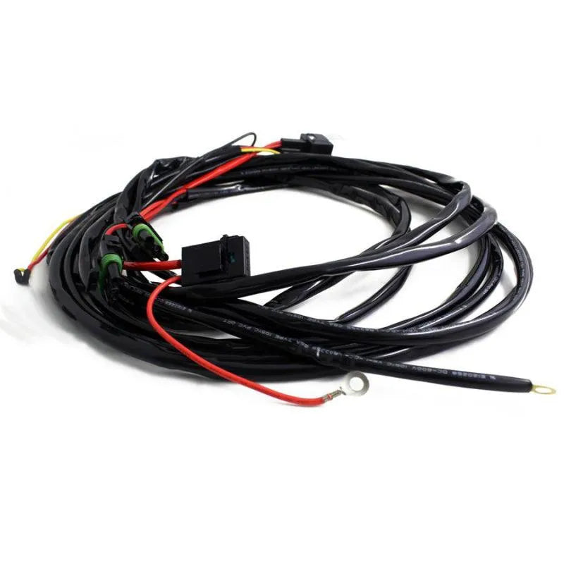 Baja Designs Pro/Sport 3 Pin 150 Watt Hi-Beam Harness (2 Light Max) - Corvette Realm
