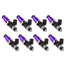Load image into Gallery viewer, Injector Dynamics 1700cc Injectors - 60mm Length - 14mm Purple Top - 14mm Lower O-Ring (Set of 8)
