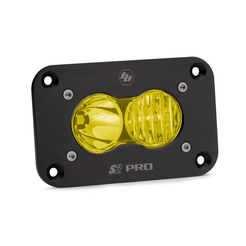 Baja Designs LED Driving/Combo Amber Flush Mount S2 Pro - Corvette Realm