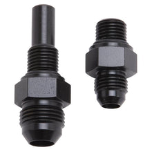 Load image into Gallery viewer, Russell Performance -6 AN to 4L80 Transmission Ports Adapter Fittings (Qty 2) - Black Zinc - Corvette Realm