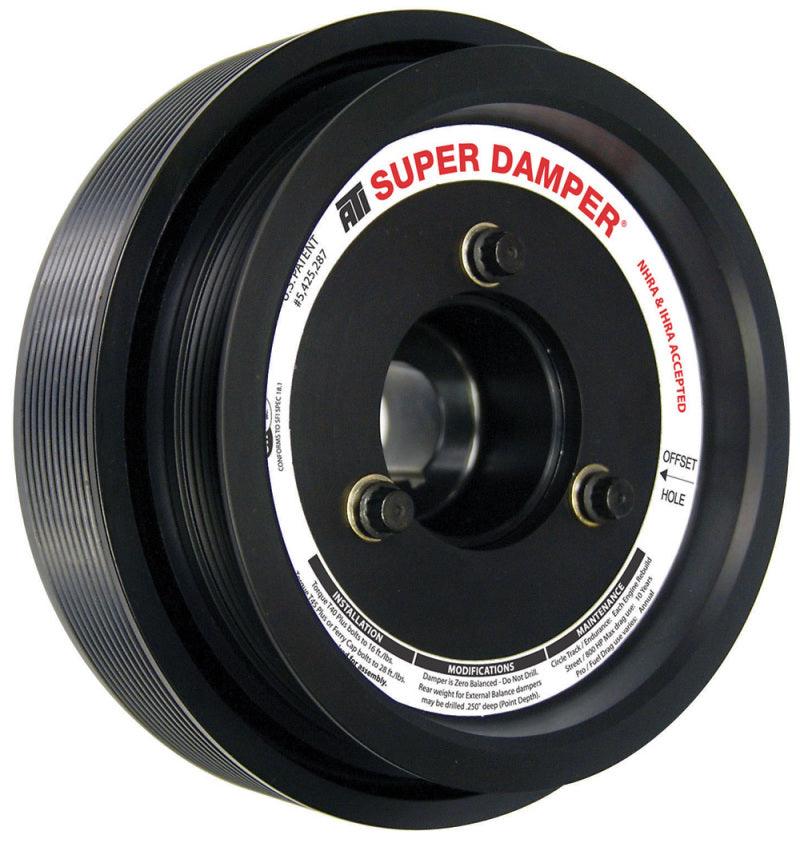 ATI Damper - 7.81in - Alum - 6/10 Grv - Ford GT 500 - 5.4 / 5.8 - 07-14 - 10 Percent OD Size - Corvette Realm