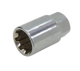 NRG Lug Nut Lock Key Socket Black - For Use w/ LN-LS700 Style Lug Nuts - Corvette Realm