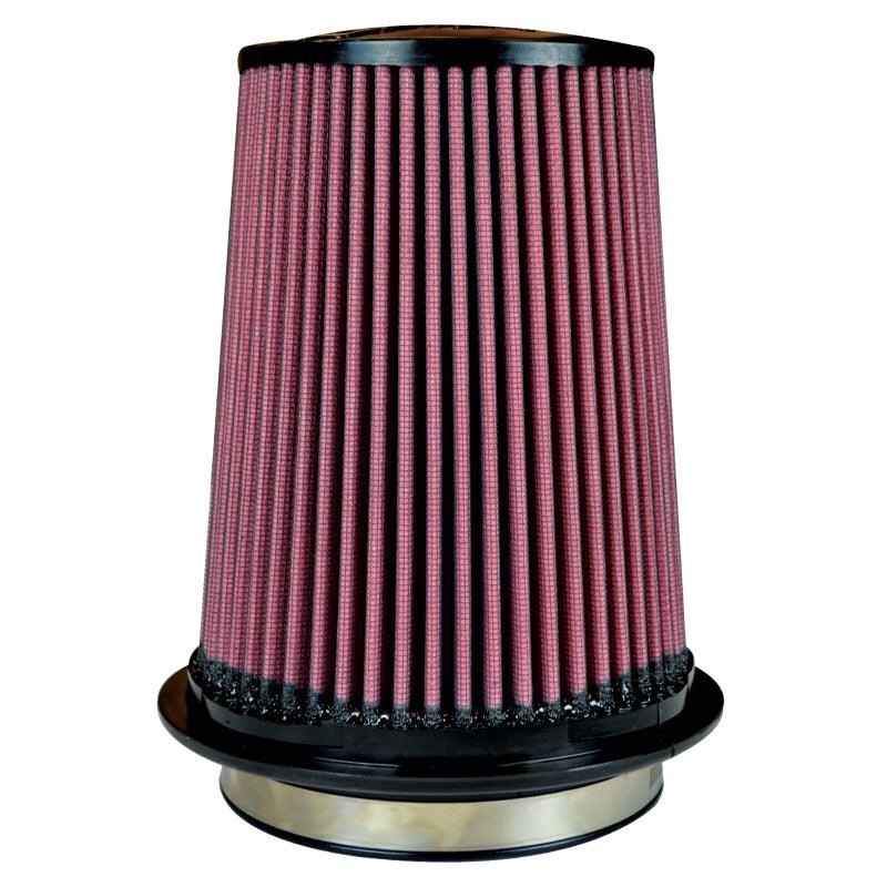 Injen Oiled Air Filter 5.0in Flange ID / 7.0in Twist Lock Base / 7.9in Media Height / 5.0in Top - Corvette Realm