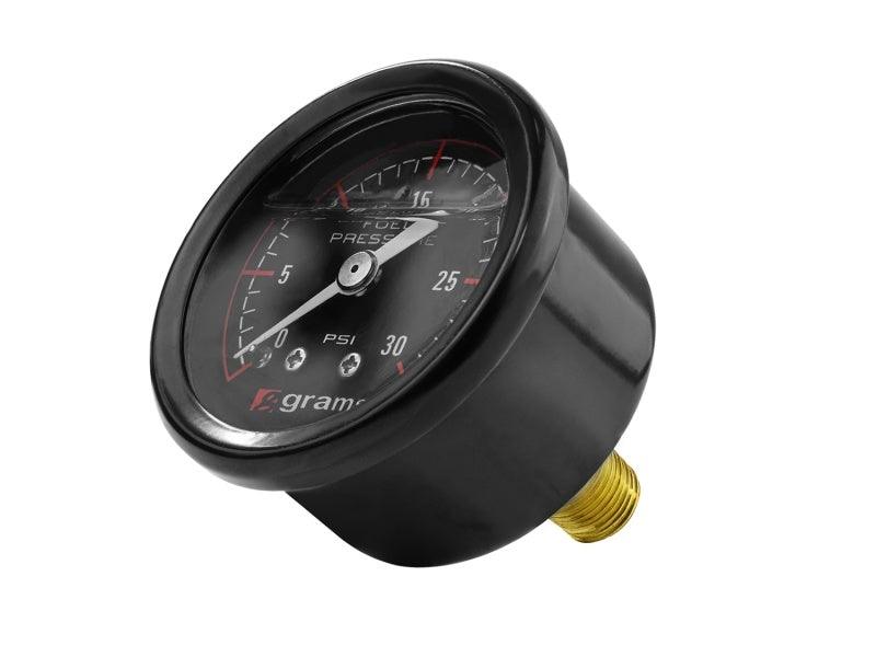 Grams Performance 0-30 PSI Fuel Pressure Gauge - Corvette Realm