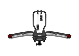 Thule EasyFold XT 2 - Fully Foldable Platform Hitch Bike Rack (Up to 2 Bikes) - Black/Silver - Corvette Realm