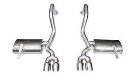 Corsa 97-04 Chevrolet Corvette C5 Z06 5.7L V8 Polished Xtreme Axle-Back Exhaust - Corvette Realm