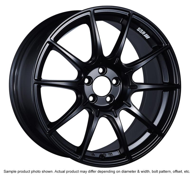 SSR GTX01 18x8.5 5x114.3 44mm Offset Flat Black Wheel - Corvette Realm