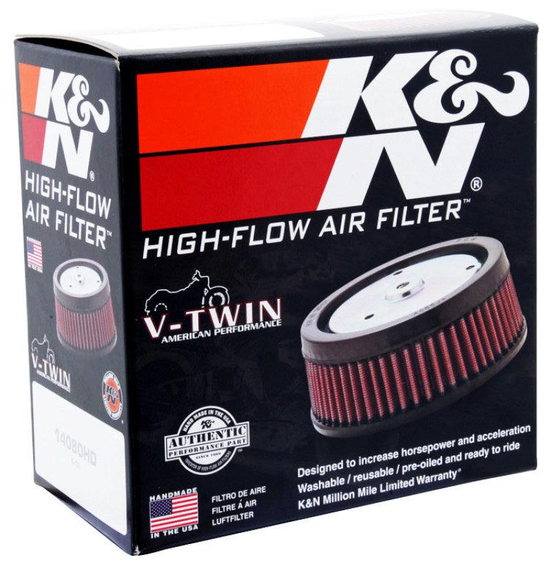 K&N Custom Air Filter Round 5-3/8in OD x 4in ID x 2in H - Corvette Realm