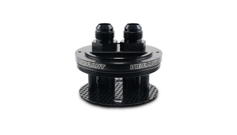 Vibrant 2-Port Catch Can Lid Assembly - Corvette Realm