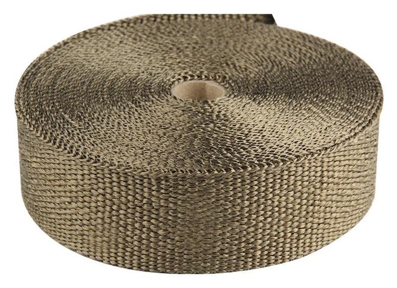 Torque Solution Exhaust Wrap Universal 1inx50ft - Volcanic Rock - Corvette Realm