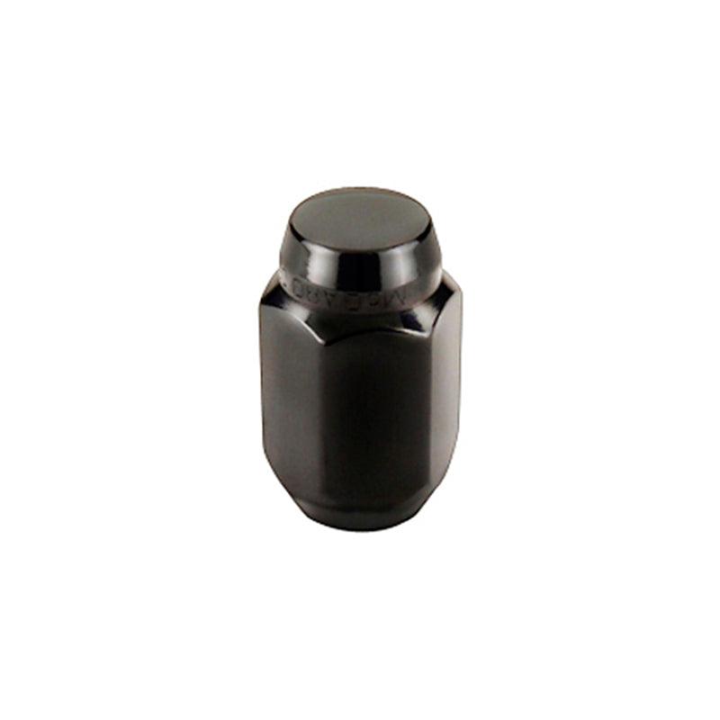 McGard Hex Lug Nut (Cone Seat) M12X1.5 / 13/16 Hex / 1.5in. Length (4-pack) - Black - Corvette Realm