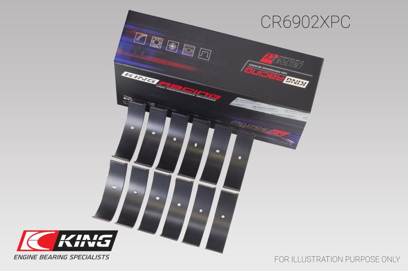 King Nissan VQ35HR/VQ37VHR/VR30DTT (Size +.25) pMaxKote Rod Bearing Set - Corvette Realm