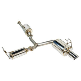 Remark 2000-2009 Honda S2000 Single Exit Cat-Back System w/Stainless Steel Tip - Corvette Realm