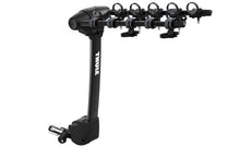 Load image into Gallery viewer, Thule Apex XT 5 - Hanging Hitch Bike Rack w/HitchSwitch Tilt-Down (Up to 5 Bikes) - Black - Corvette Realm