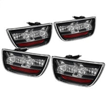 Load image into Gallery viewer, Spyder Chevy Camaro 10-13 LED Tail Lights Black ALT-YD-CCAM2010-LED-BK - Corvette Realm