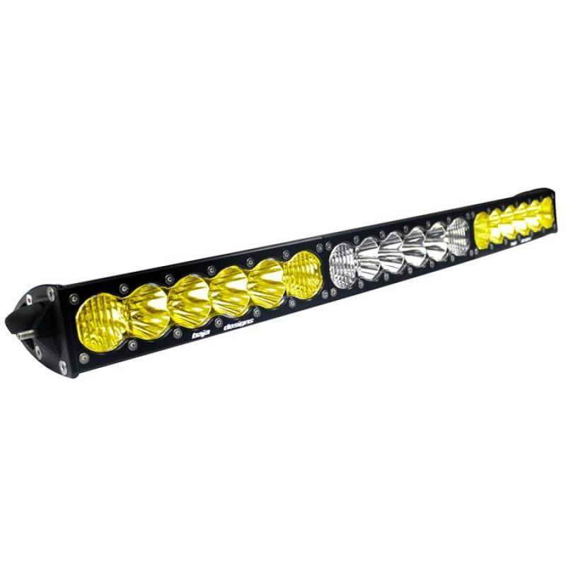 Baja Designs OnX6 Arc Series Dual Control Pattern 30in LED Light Bar - Amber/White - Corvette Realm