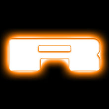 Load image into Gallery viewer, ORACLE Lighting Universal Illuminated LED Letter Badges - Matte White Surface Finish - R - Corvette Realm
