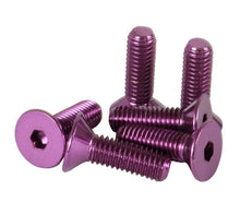 Load image into Gallery viewer, NRG Steering Wheel Screw Upgrade Kit (Conical) - Purple - Corvette Realm