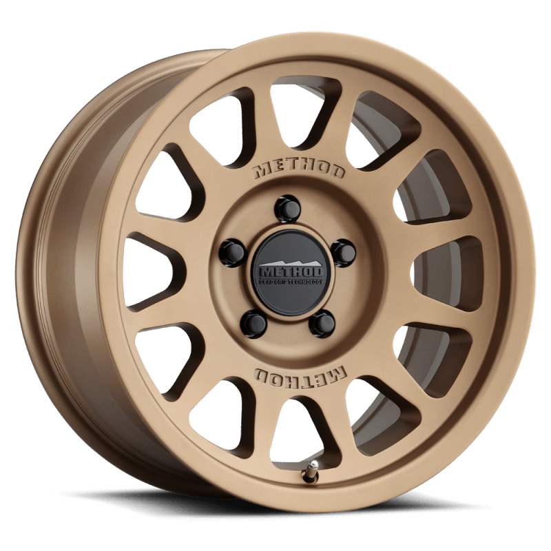 Method MR703 17x8.5 0mm Offset 5x5 71.5mm CB Method Bronze Wheel - Corvette Realm