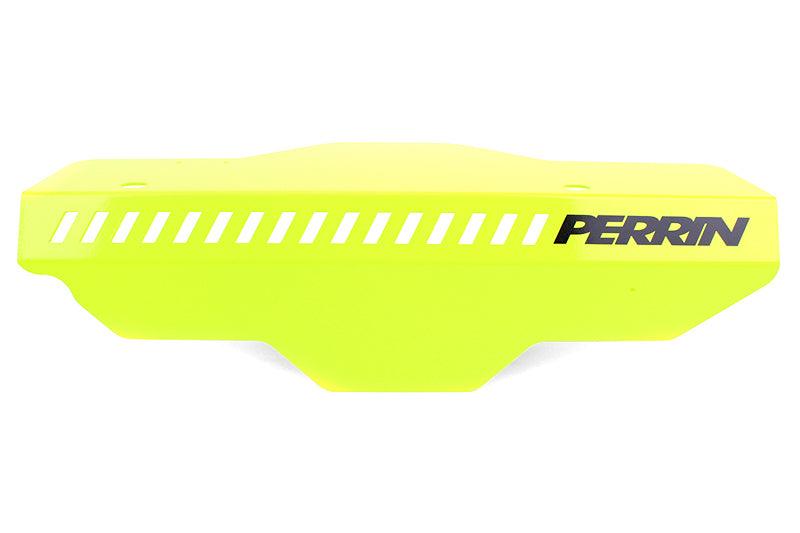 Perrin Subaru Neon Yellow Pulley Cover - Corvette Realm