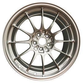 Enkei NT03+M 18x9.5 5x108 40mm Offset 72.6mm Bore F1 Silver Wheel (MIN ORDER QTY 40) - Corvette Realm
