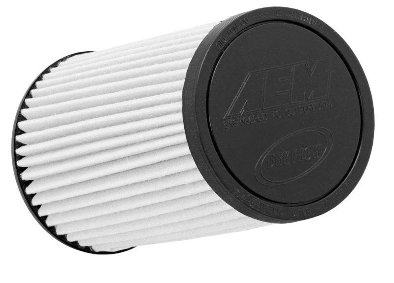 AEM Dryflow 3.5in. X 7in. Round Tapered Air Filter - Corvette Realm