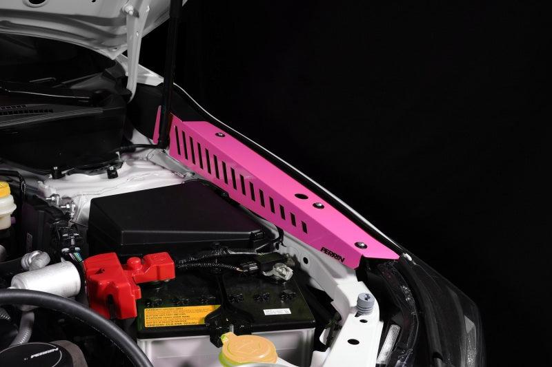 Perrin 22-23 Subaru WRX Fender Shroud Set - Hyper Pink - Corvette Realm