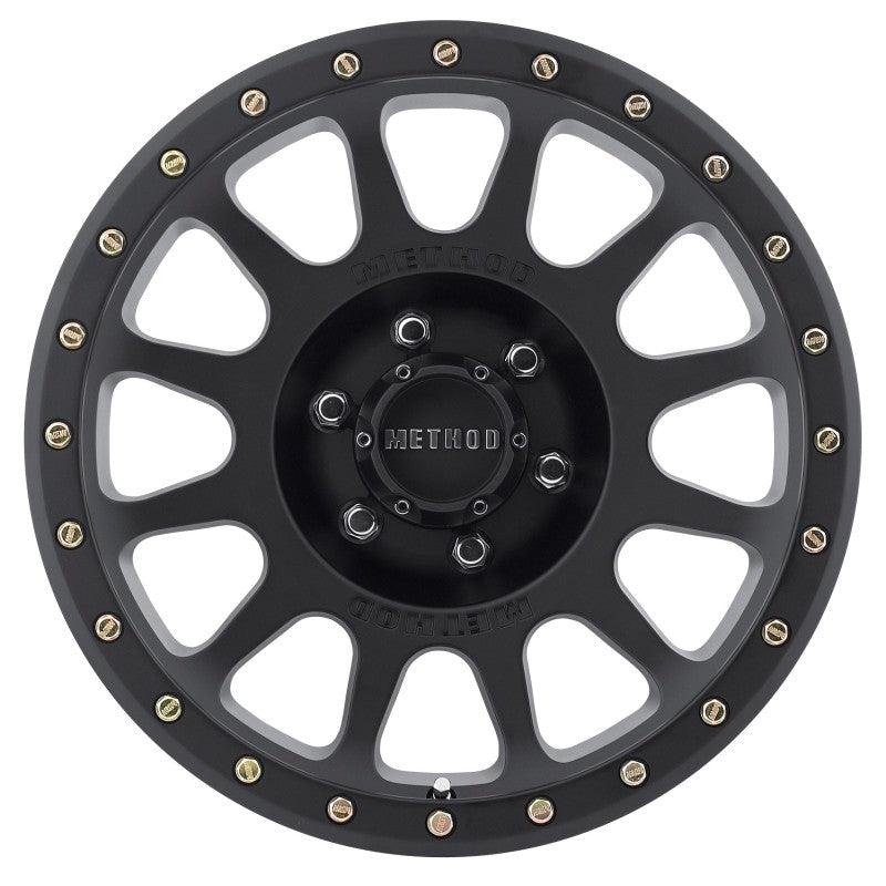 Method MR305 NV 18x9 0mm Offset 6x135 94mm CB Method Matte Black Street Loc Wheel - Corvette Realm