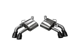 Corsa 16-20 Chevrolet Camaro SS/ZL1 6.2L V8 Black Xtreme Axle-Back Exhaust (w/ Factory NPP Valve) - Corvette Realm