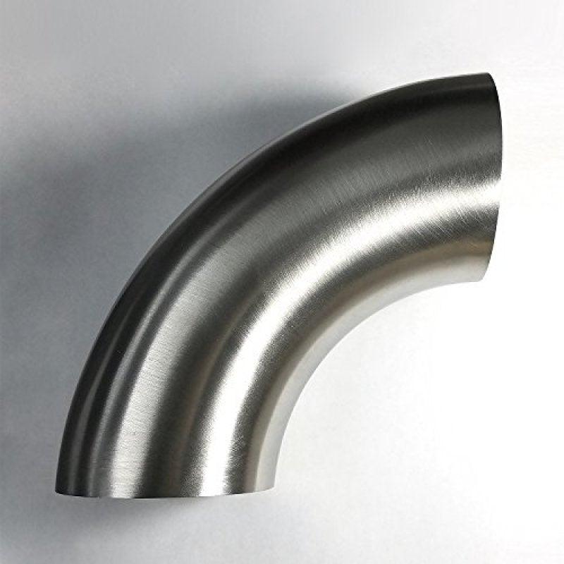 Stainless Bros 1.5D / 2.625in CLR 90 Degree Bend 1.5in No Leg Mandrel Bend - Corvette Realm