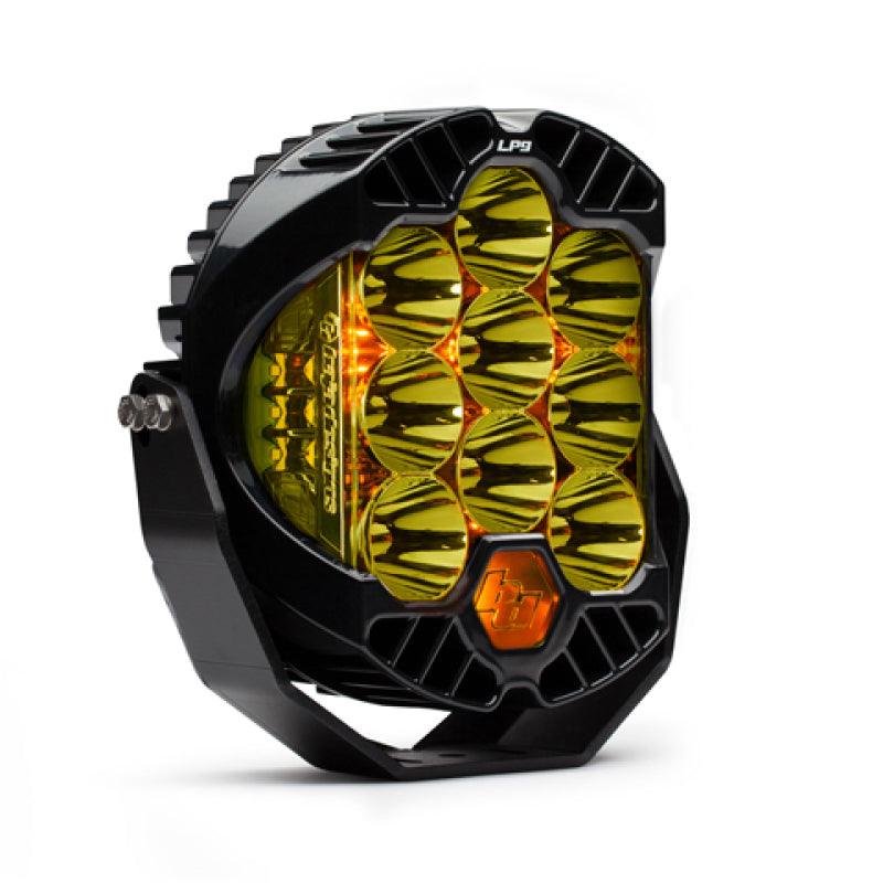 Baja Designs LP9 Racer Edition Series High Speed Spot Pattern LED Light Pods - Amber - Corvette Realm