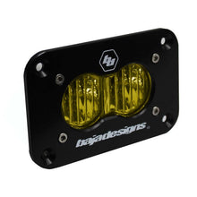 Load image into Gallery viewer, Baja Designs S2 Wide Cornering Sport Flush Mount LED - Amber - Corvette Realm