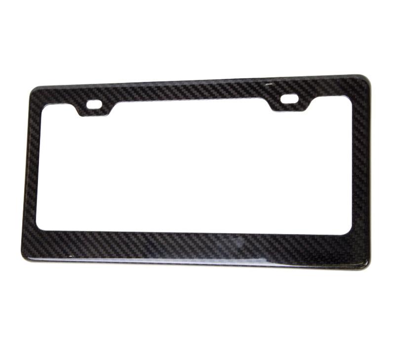 NRG License Plate Frame - Carbon Fiber - Corvette Realm